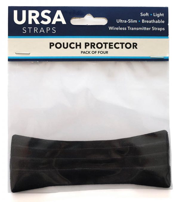 Ursa Pouch Protectors Pack of 4 - Black