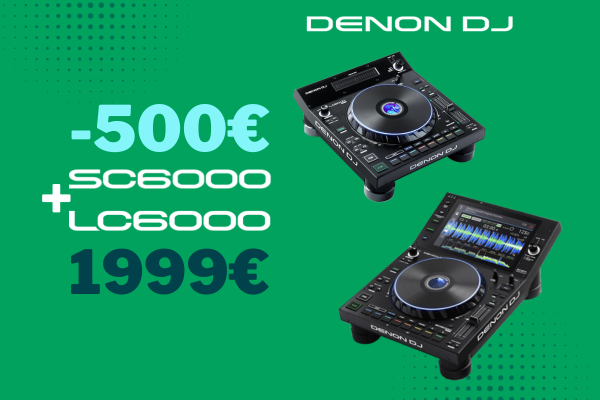 Denon DJ SC6000+LC6000 Prime Bundle